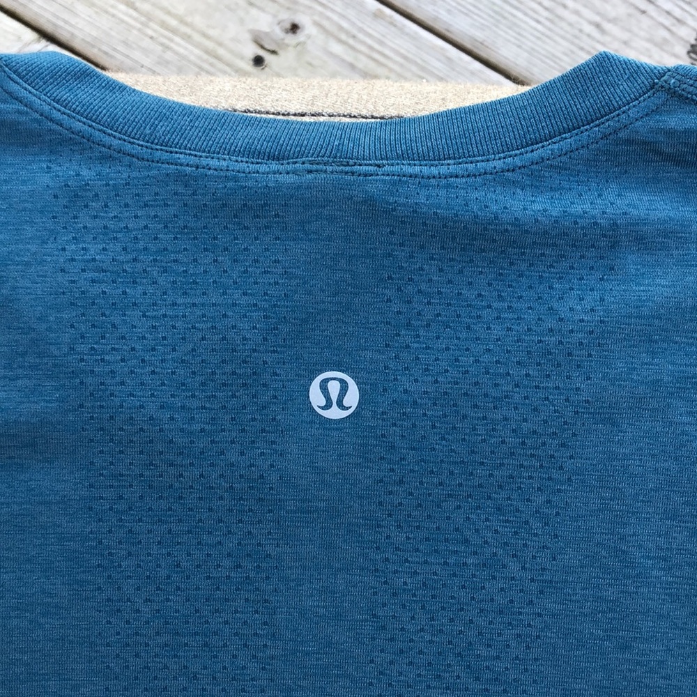 LULULEMON / Swiftly Breathe Long Sleeve - Capri / Capture Blue / NWT! - Picture 7 of 8